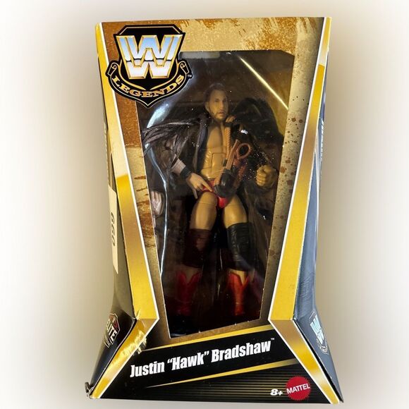 Nwt WWE Legends Bradshaw Action Figure - Picture 1 of 2